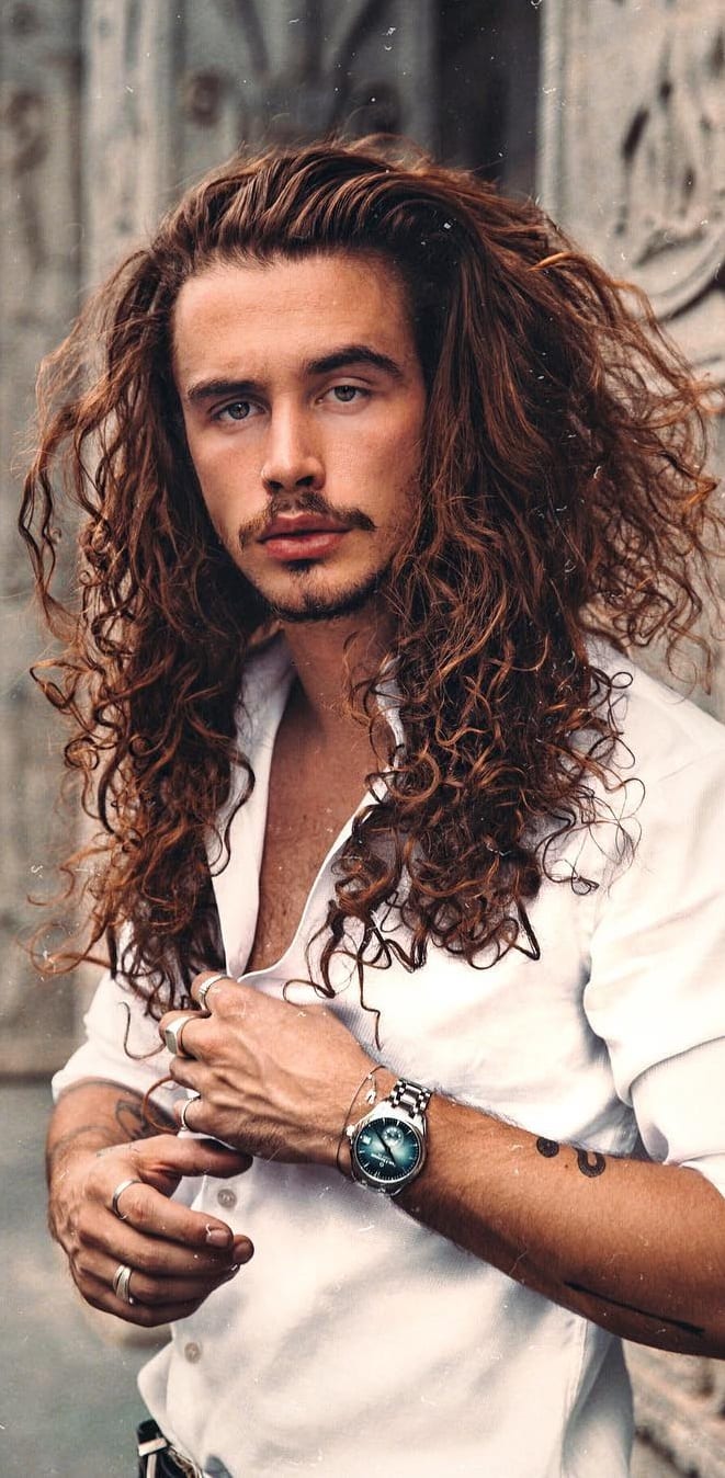 30 Best Curly Hairstyles For Men That Will Probably Suit ... (661 x 1348 Pixel)