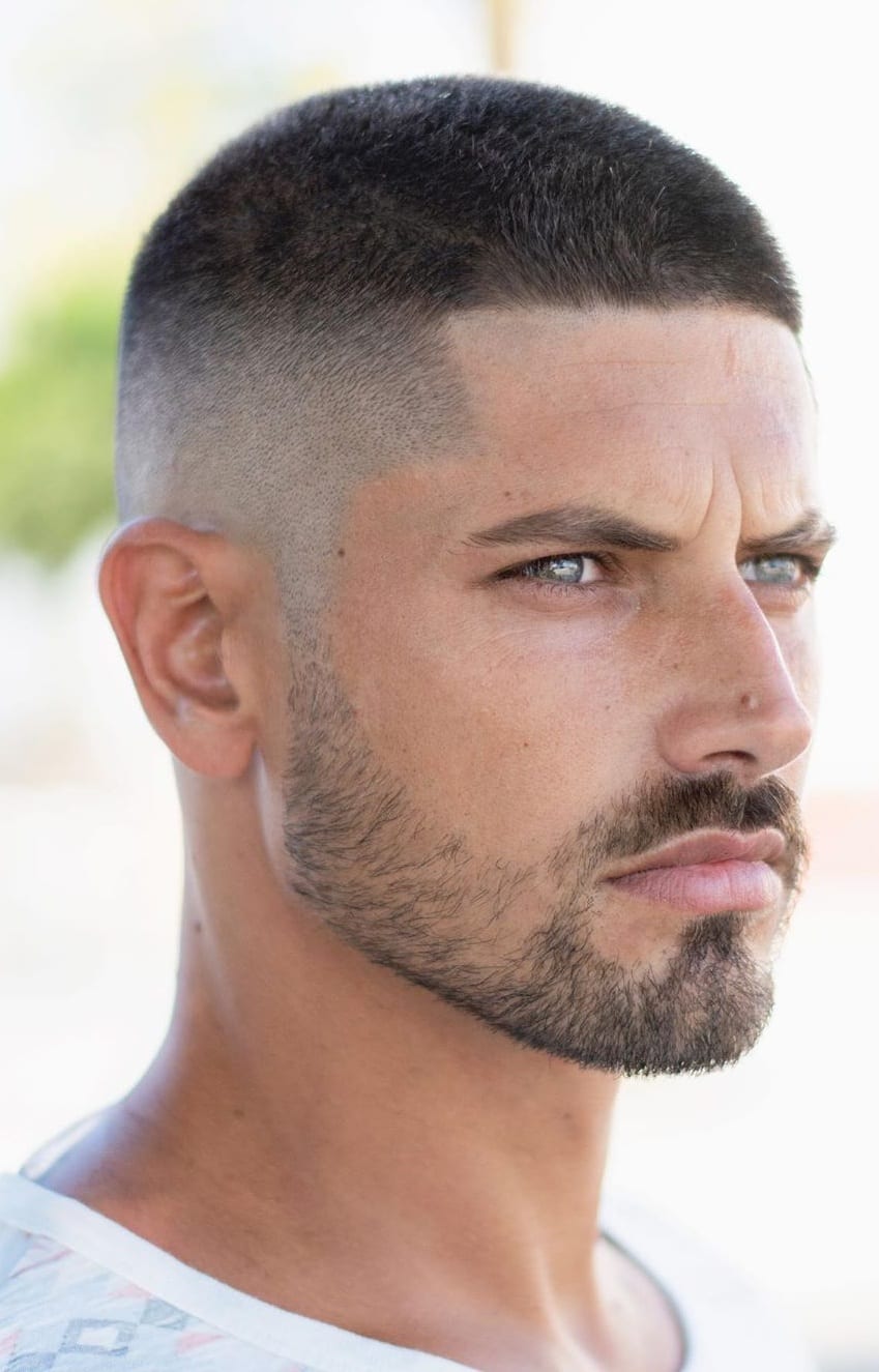 33 Trendy Undercut Hairstyles To Compliment Your Beard (849 x 1325 Pixel)