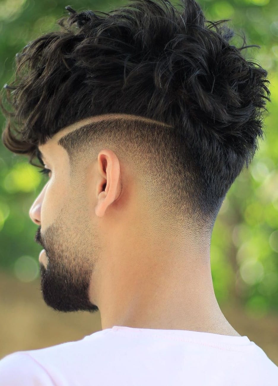 14 Back Fade Hairstyle - Smart & Charming Look | Men's ... (937 x 1301 Pixel)