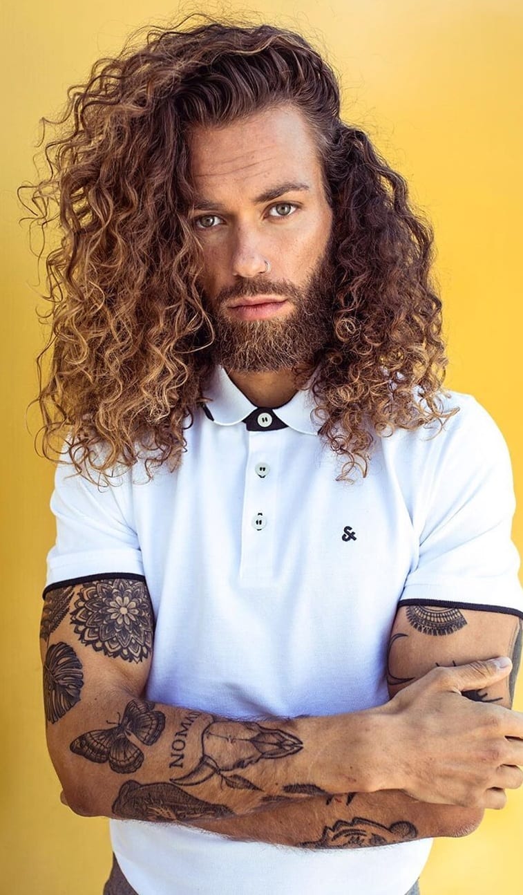 Curly Hairstyles - Hottest Hairstyles For Men | Men's ... (757 x 1295 Pixel)