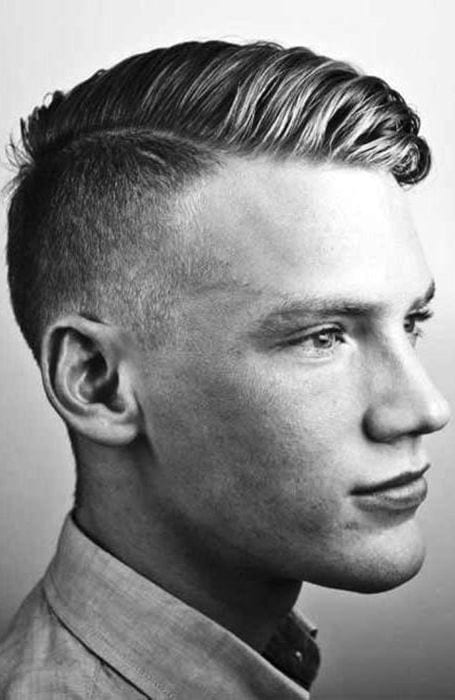 Short Hair Fade Cut Mens Hairstyle 2018