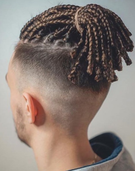 10 Ways To Rock the Cornrow Hairstyle - Mens Hairstyle 2020 (469 x 593 Pixel)